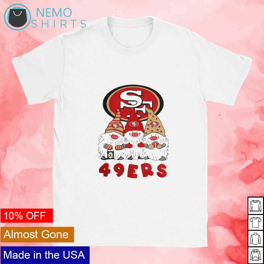 San Francisco 49Ers the gnomes christmas 2023 shirt, hoodie