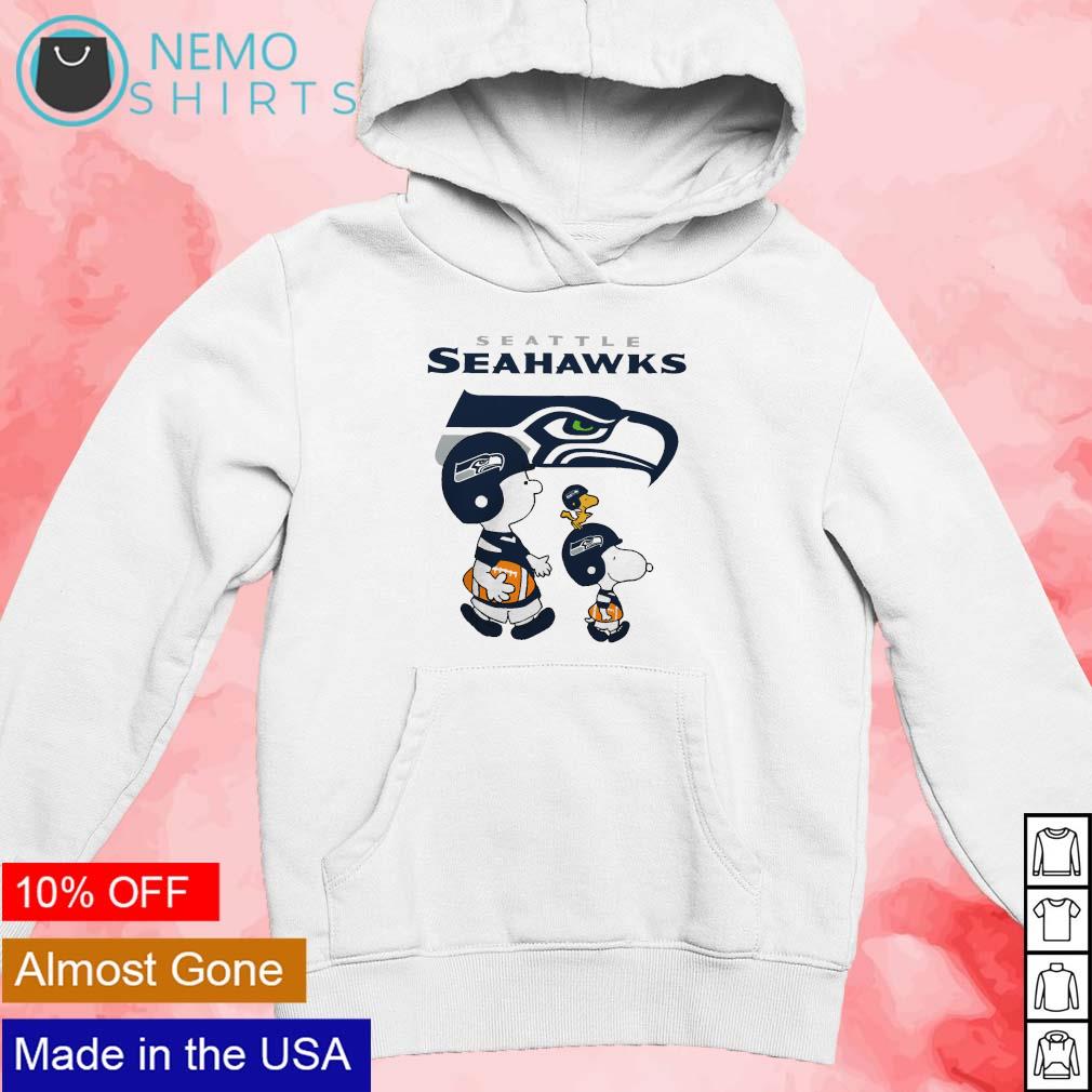 Let'S Play Football Together Snoopy Seattle Seahawks Shirt - Peanutstee