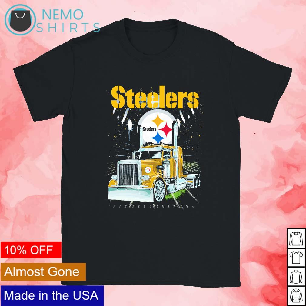 Trucker love Pittsburgh Steelers shirt, hoodie, sweater and v-neck t-shirt