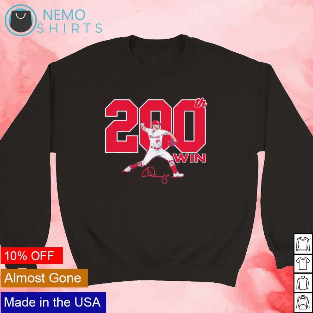 Official Adam wainwright 200 And Signature shirt, hoodie, sweater, long  sleeve and tank top