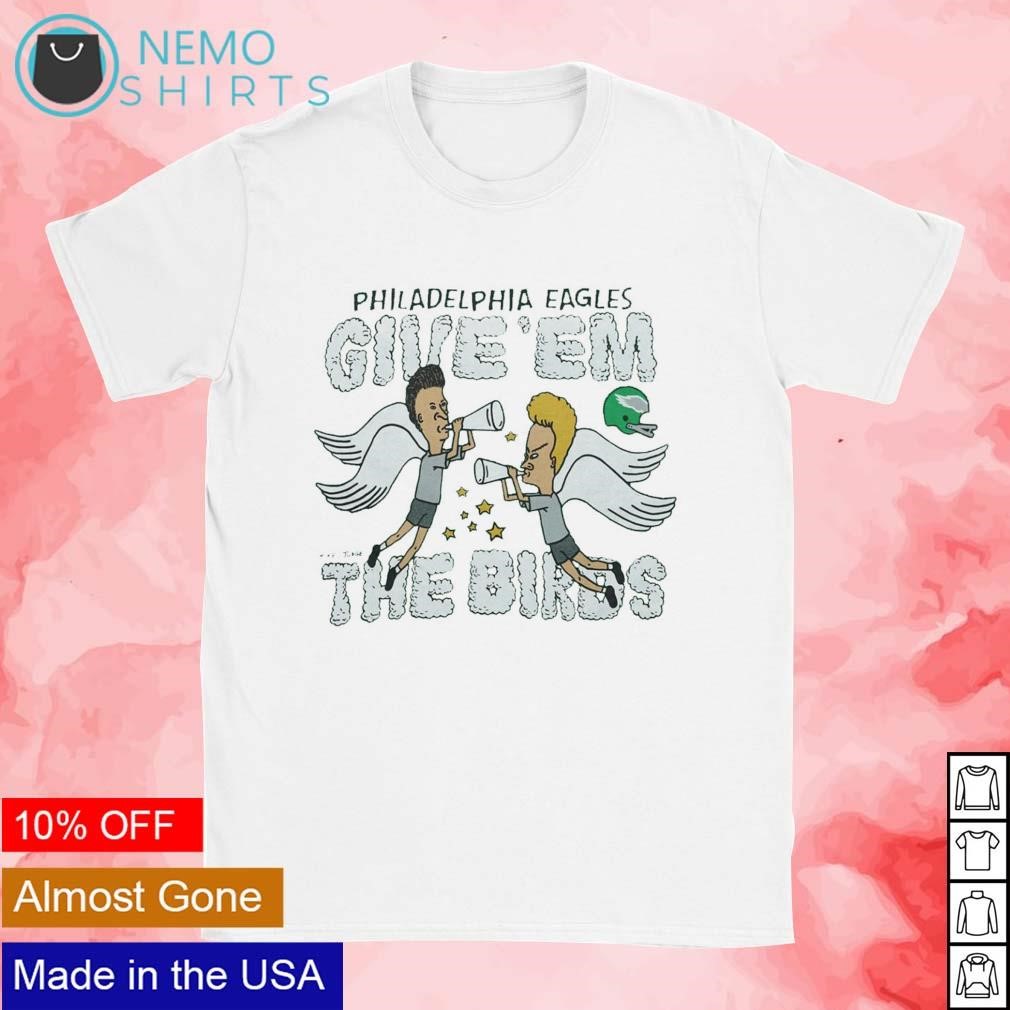 Beavis And Butthead X Philadelphia Eagles The Birds Shirt - ReviewsTees