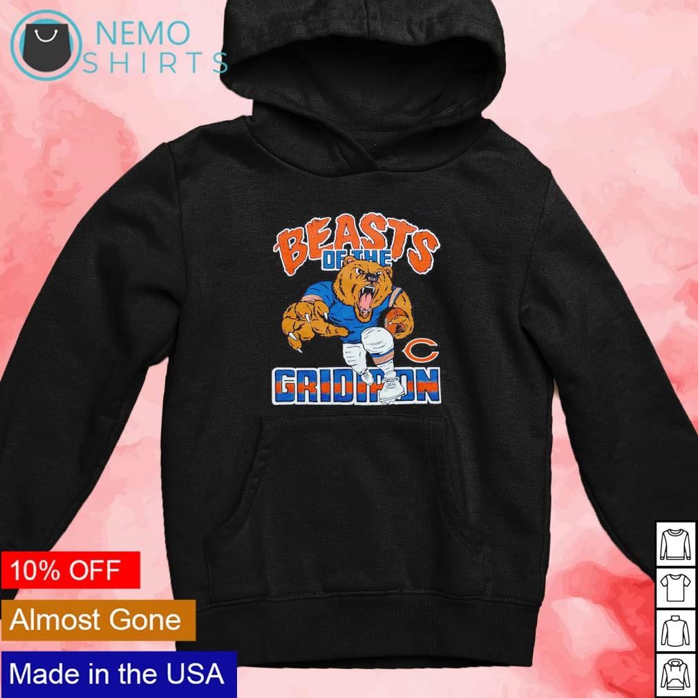 Chicago Bears Beasts Of The Gridiron mascot tee, hoodie, sweater, long  sleeve and tank top