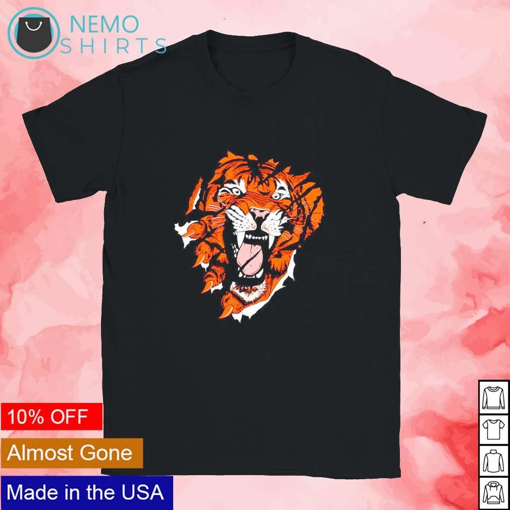 Cincinnati Bengal Tiger White Tee - Cincinnati Mens & Womens Shirt