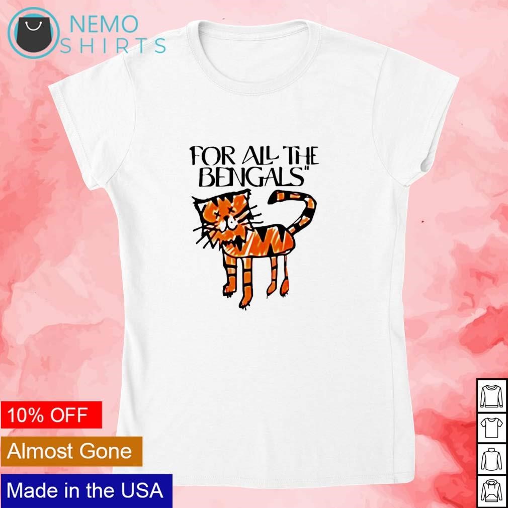 bengals white tiger shirt