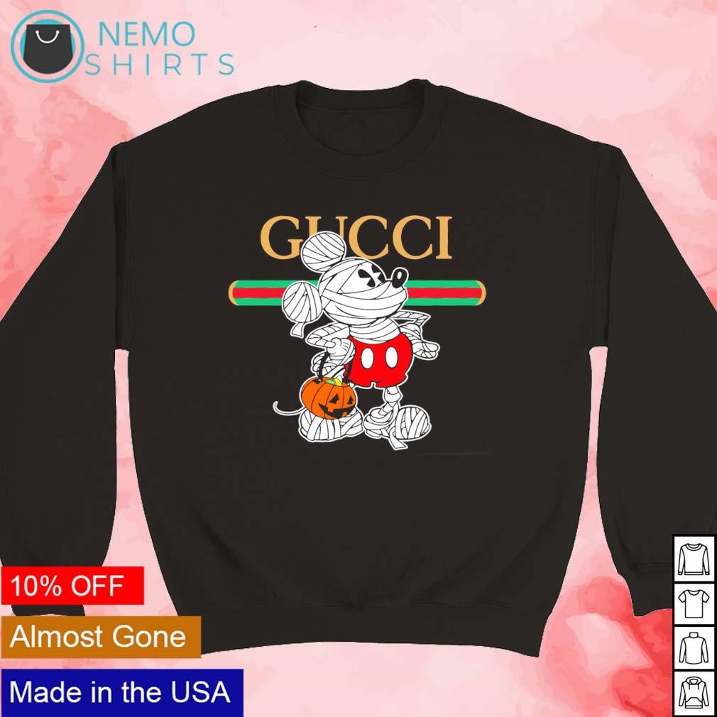 Gucci mummy Mickey mouse Halloween costume shirt, hoodie, sweater and  v-neck t-shirt