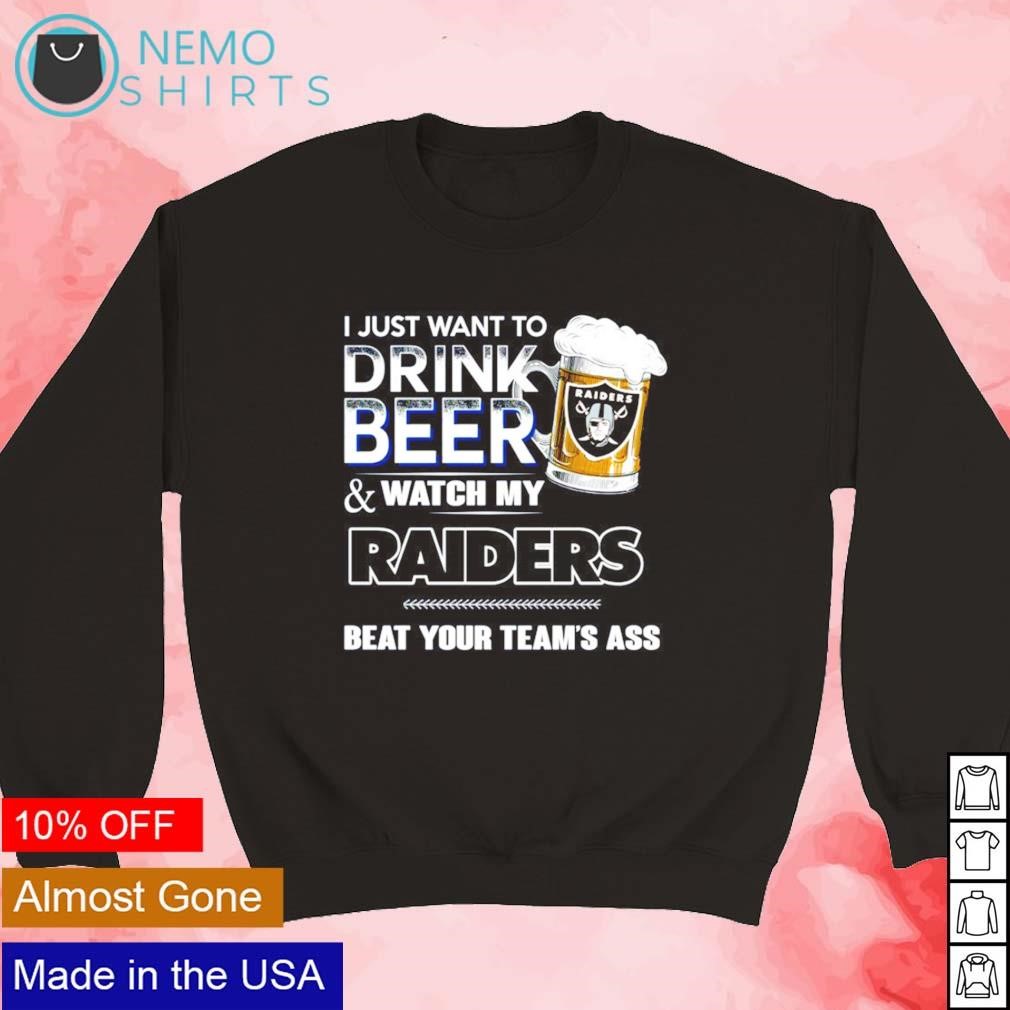 This Team Makes Me Drink Las Vegas Raiders Shirt, hoodie, sweater, long  sleeve and tank top