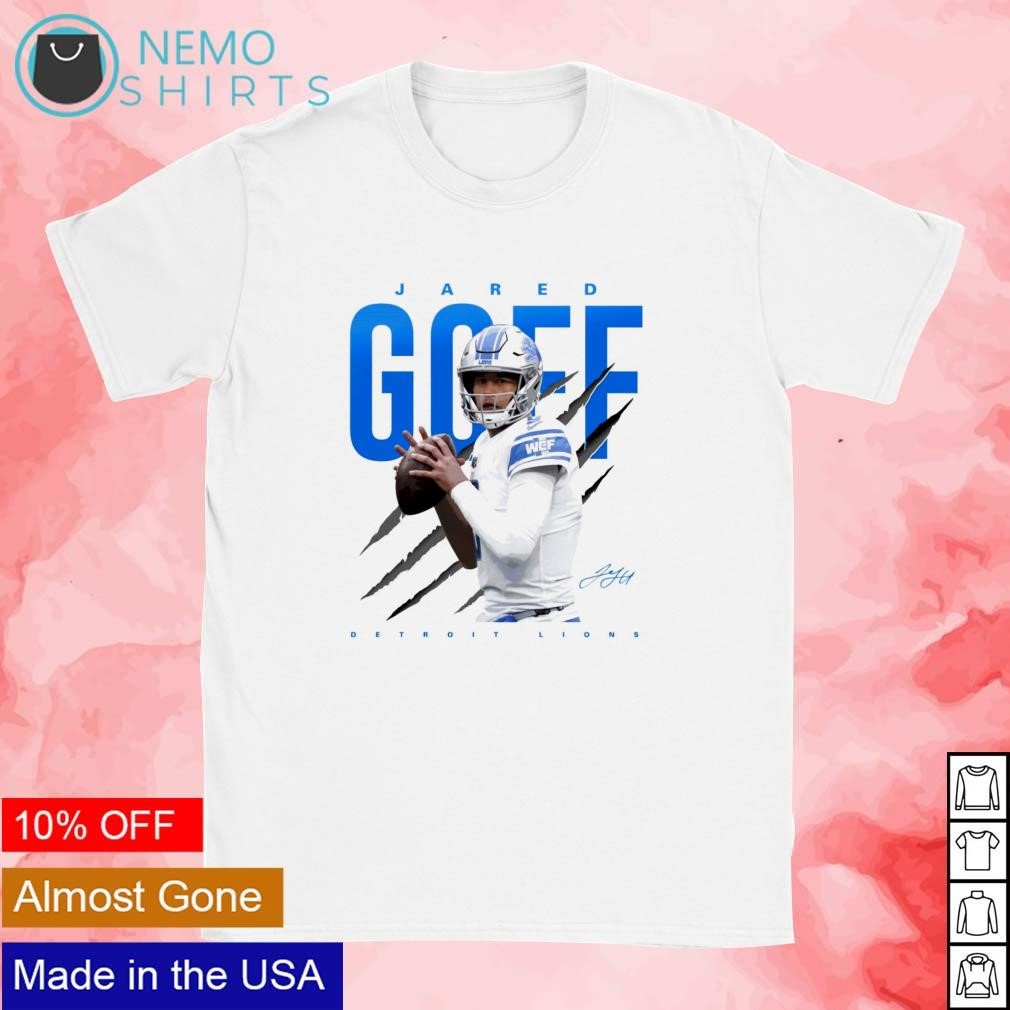 Jared Goff Detroit Lions signature 2023 shirt, hoodie, sweater, long sleeve  and tank top