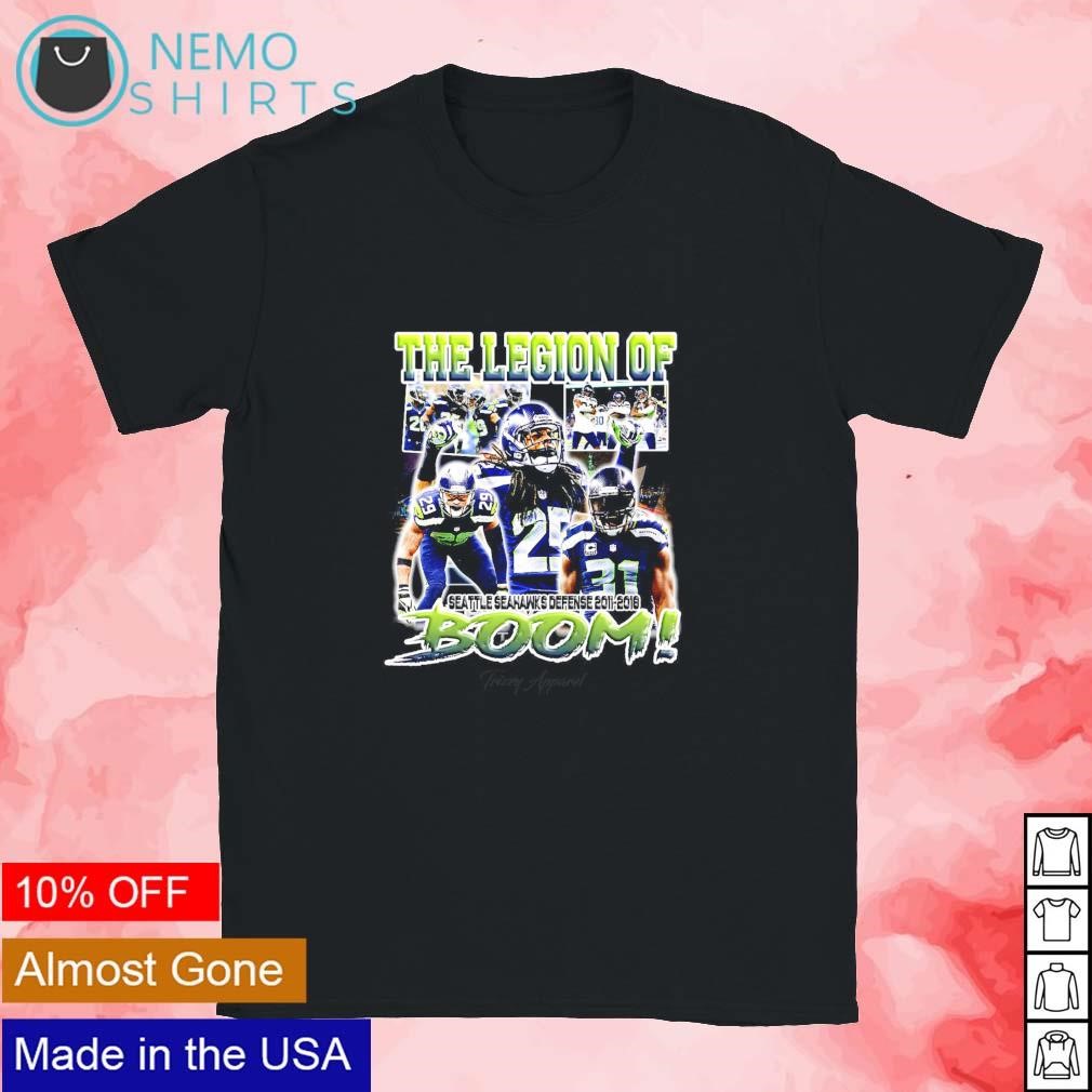 Legion of boom Seattle Seahawks defense 2011 2018 graphic shirt