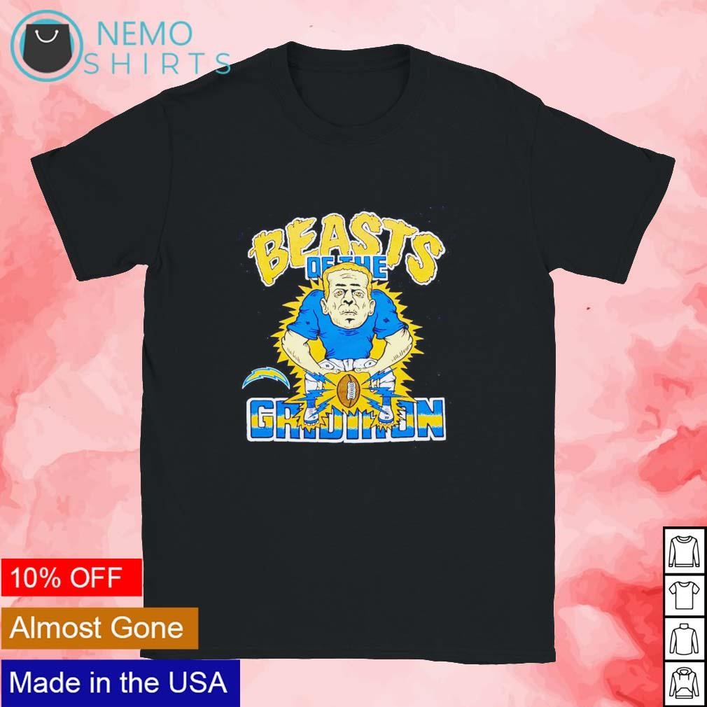 Los Angeles Chargers Beasts Of The Gridiron shirt - Limotees