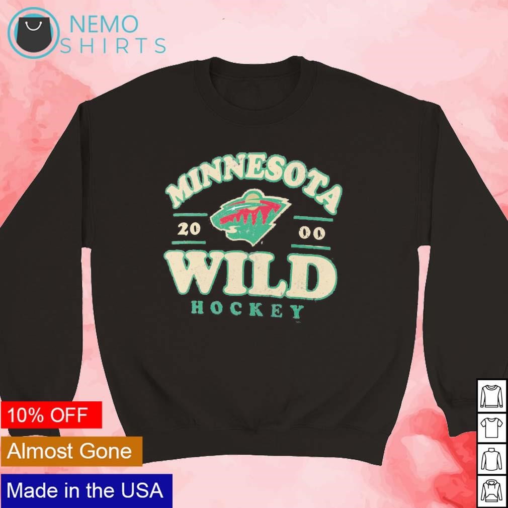 Minnesota Wild Sweatshirt Vintage Wild Hockey Unisex Shirt 