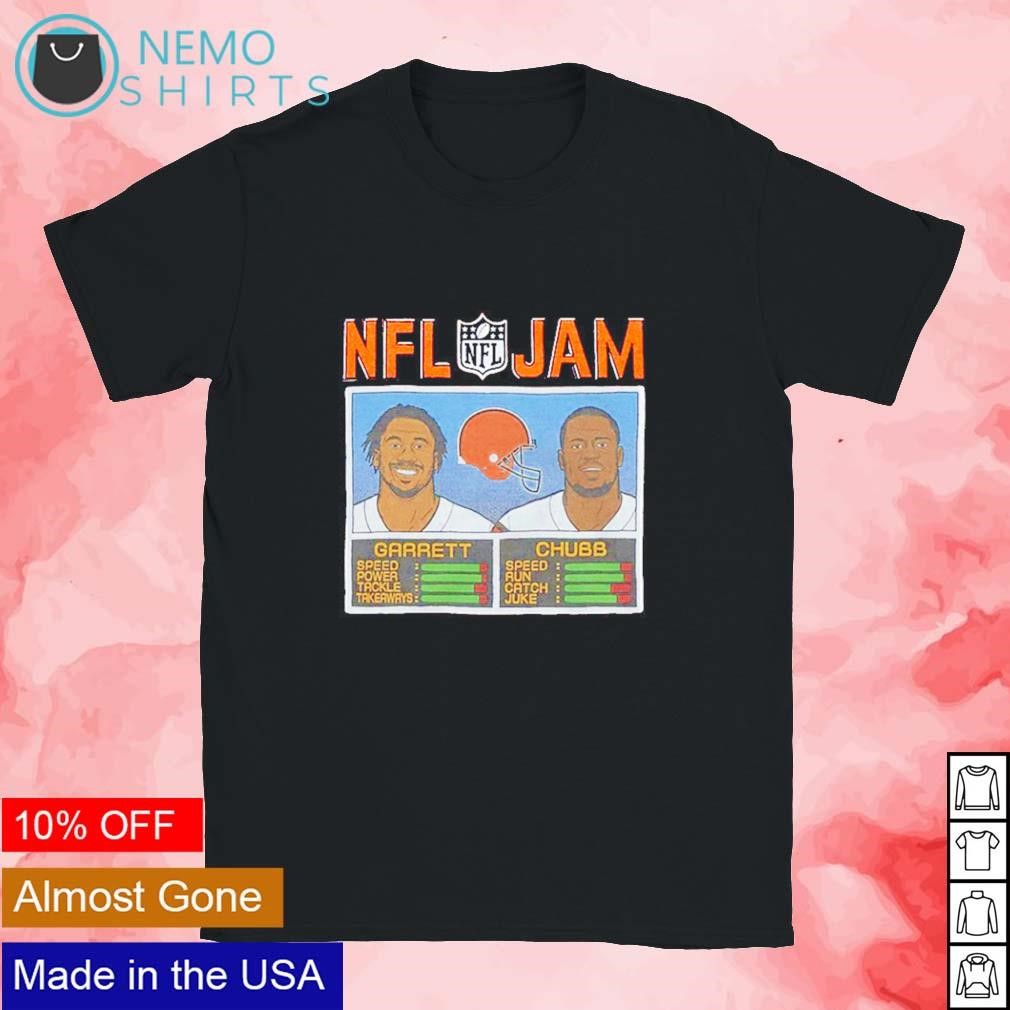 NFL Jam Cleveland Browns Myles Garrett and Nick Chubb shirt, Nick Chubb  shirt, NFL Jam shirt - Cherrycatshop