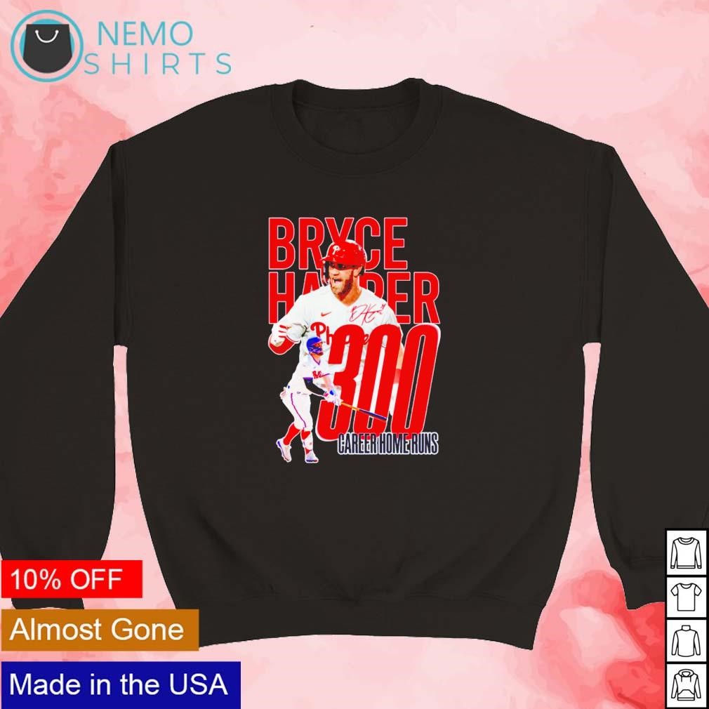 Official bryce harper 300 shirt, hoodie, sweater, long sleeve and tank top