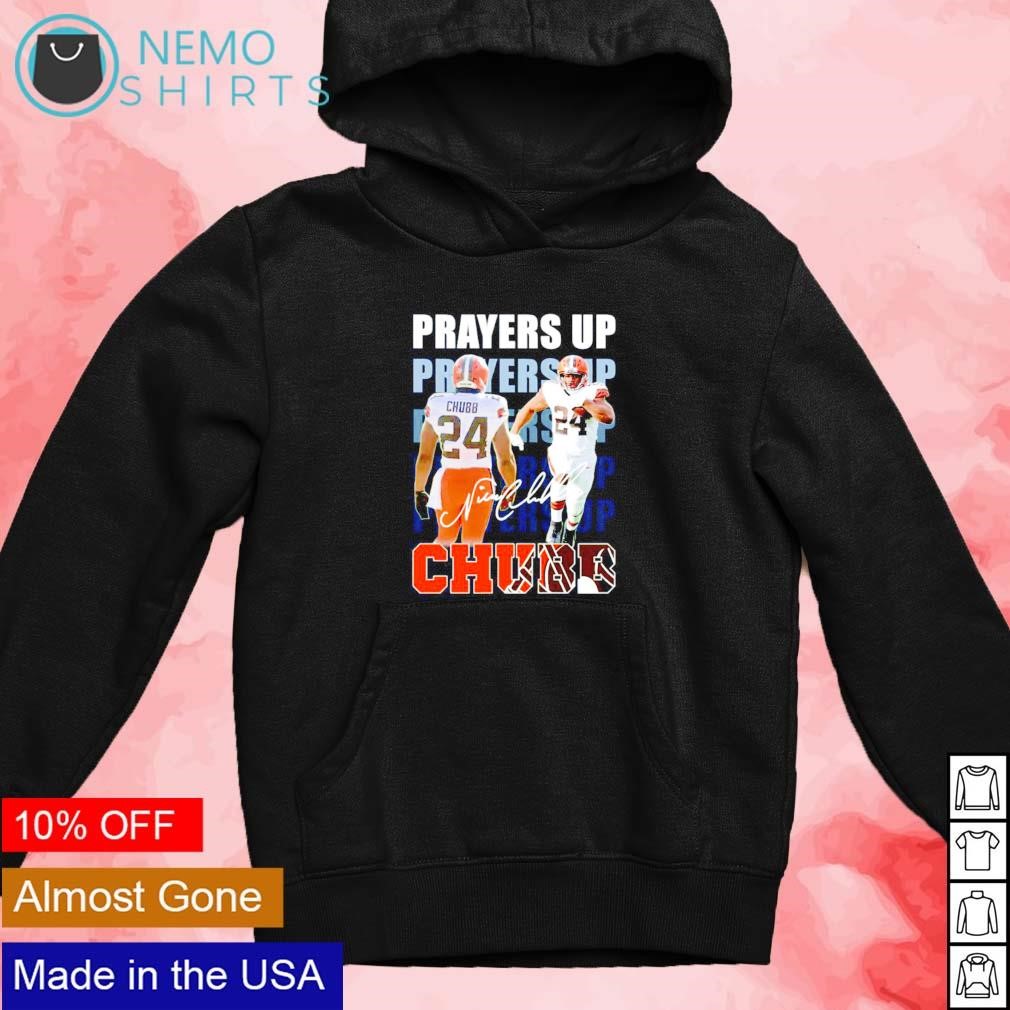 Nick Chubb Cleveland Browns all praying for you Nick shirt, hoodie