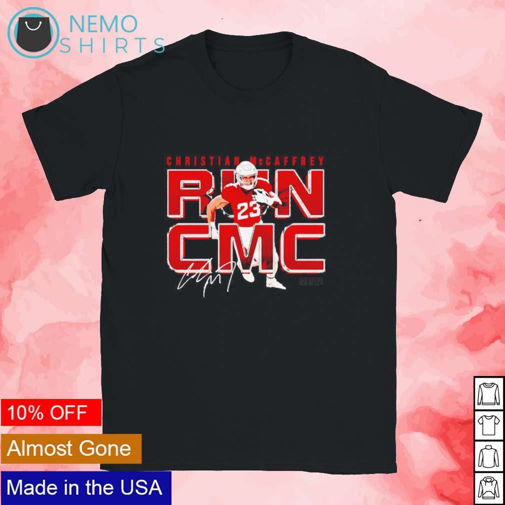 Christian Mccaffrey San Francisco 49ers Run CMC signature shirt, hoodie,  sweater, long sleeve and tank top