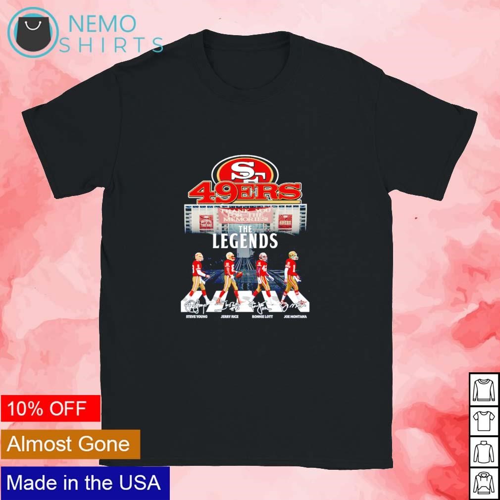 San Francisco 49ers Legends team signatures shirt, hoodie, sweater and  v-neck t-shirt