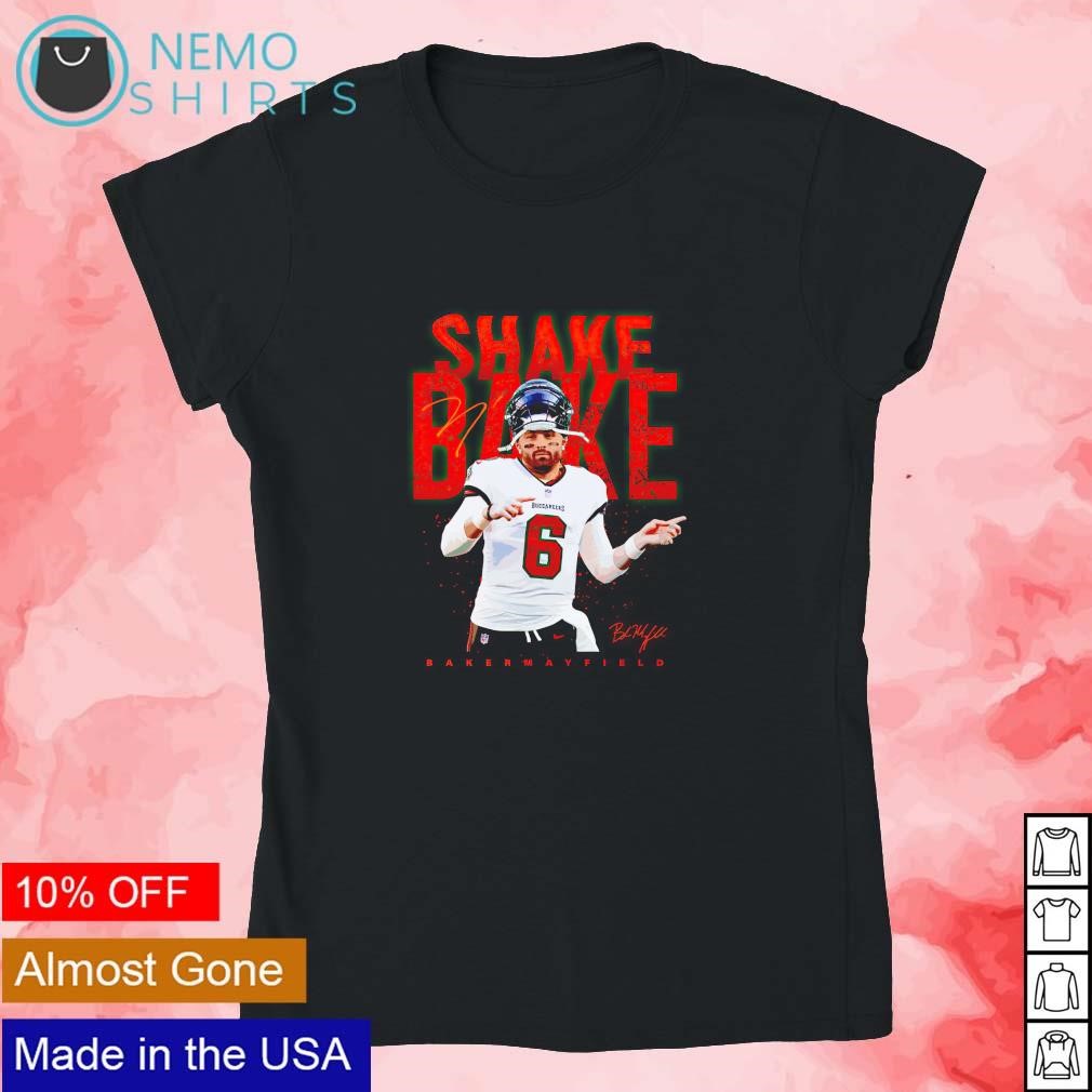 Baker Mayfield Tampa Bay Bucs Fan Gear Shirt Shake N Bake 