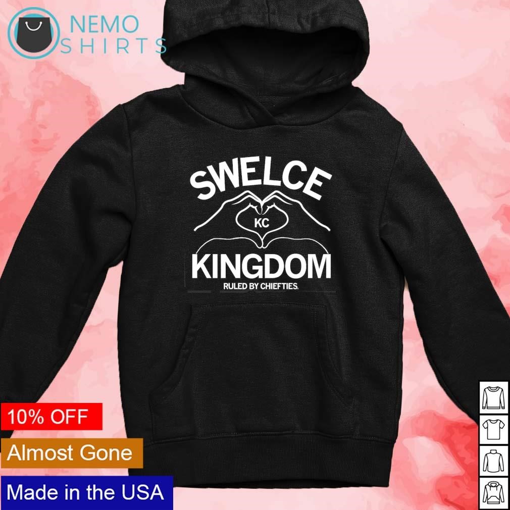 Swelce Kingdom ruled by Chiefties love KC shirt new mockup black hoodie.jpg