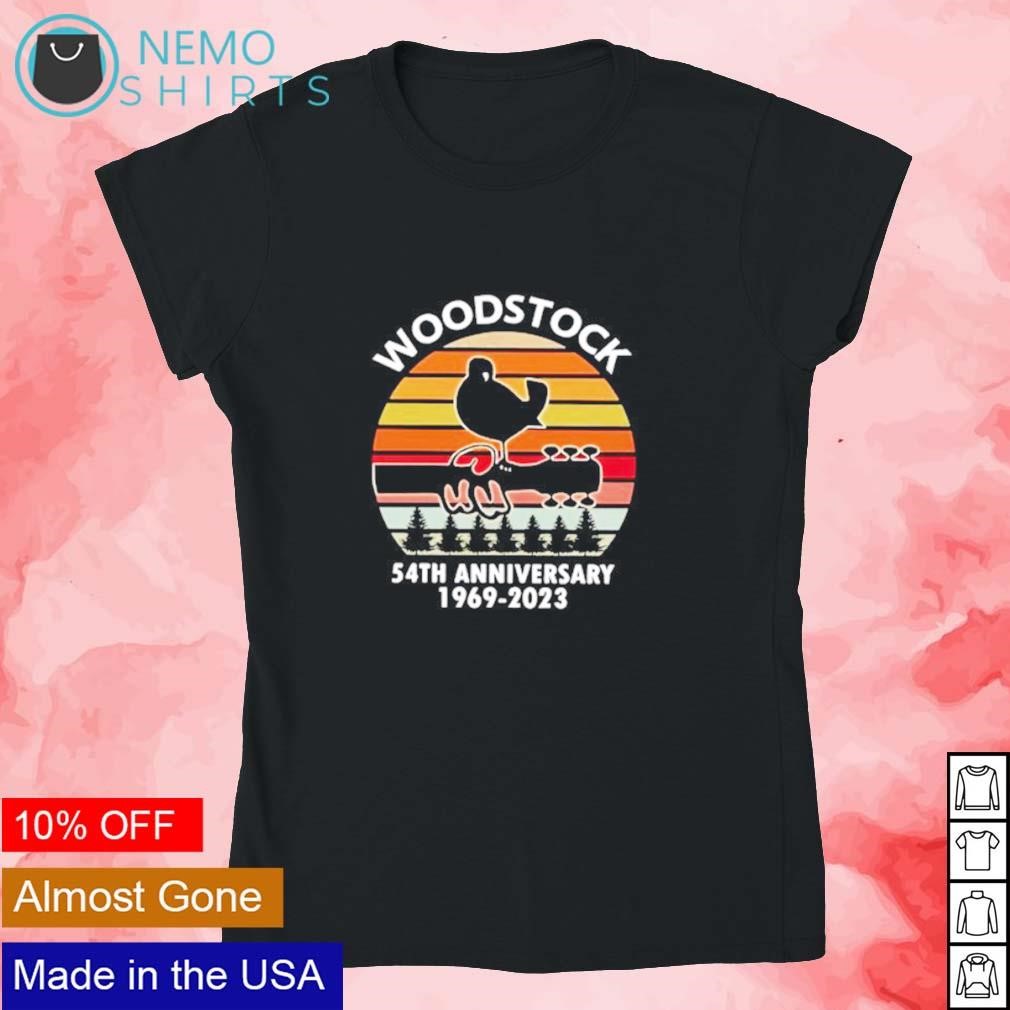 woodstock 50th anniversary tshirt