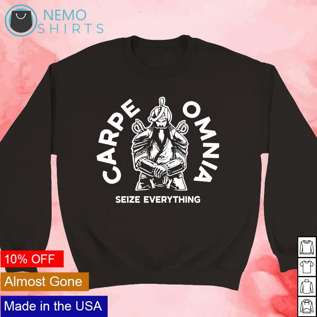 Carpe Omnia Seize Everything Hoodie & Shirt - Rockatee