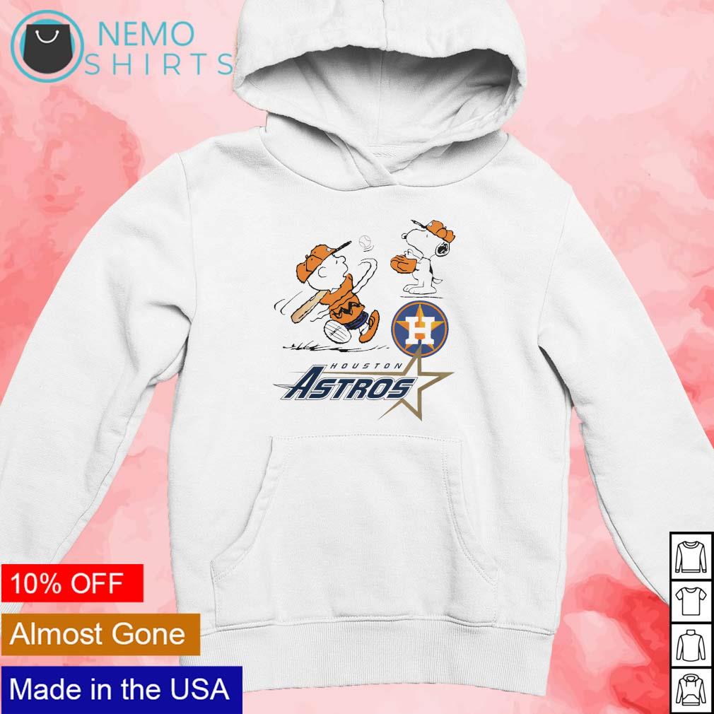 Peanuts Charlie Brown And Snoopy Playing Baseball Houston Astros shirt,sweater,  hoodie, sweater, long sleeve and tank top