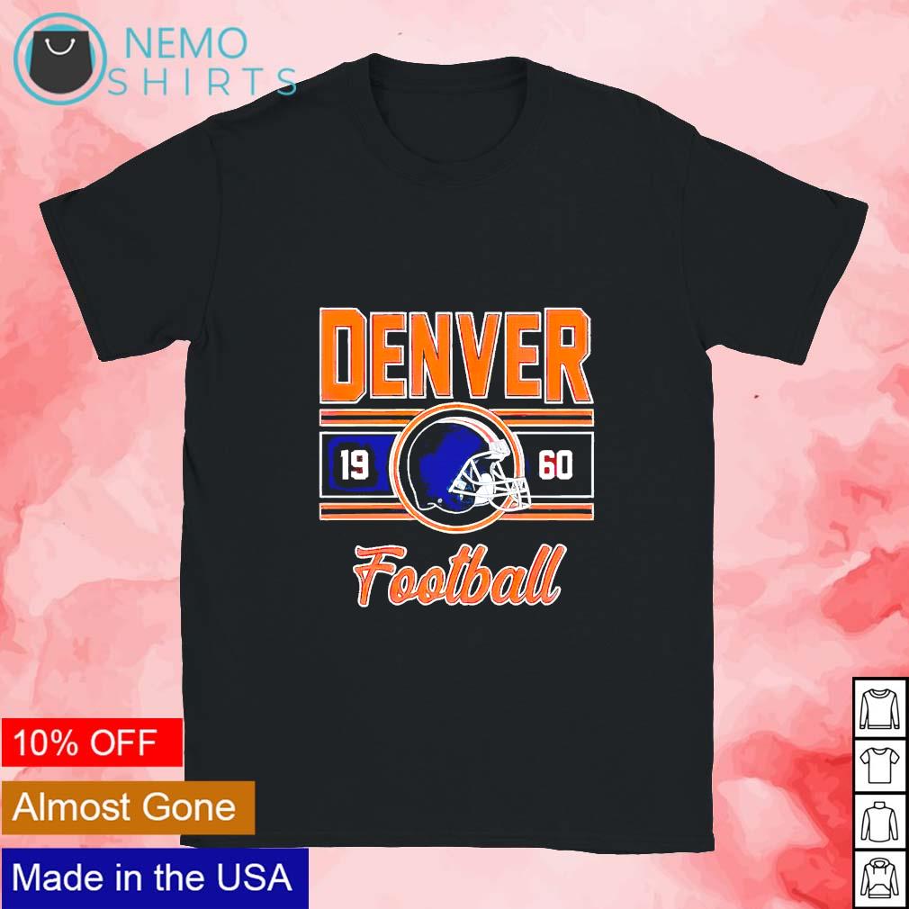 Denver Broncos football helmet vintage shirt, hoodie, sweater, long sleeve  and tank top