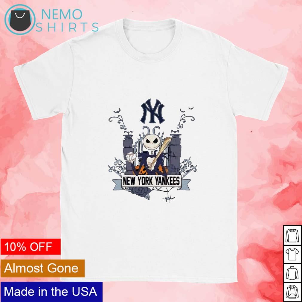 MLB New York Yankee halloween skeleton shirt, hoodie, sweater and