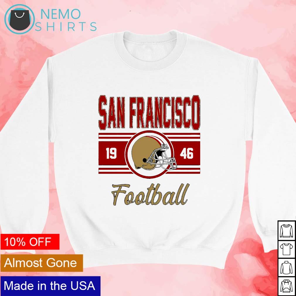 San Francisco 1946 Football Sweatshirt, Vintage 49ers Football