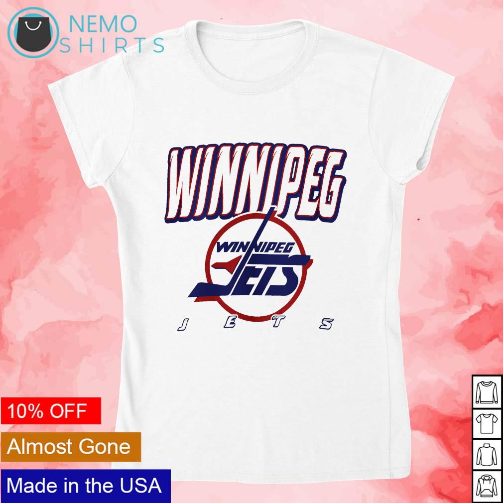 Winnipeg jets cheap retro t shirt