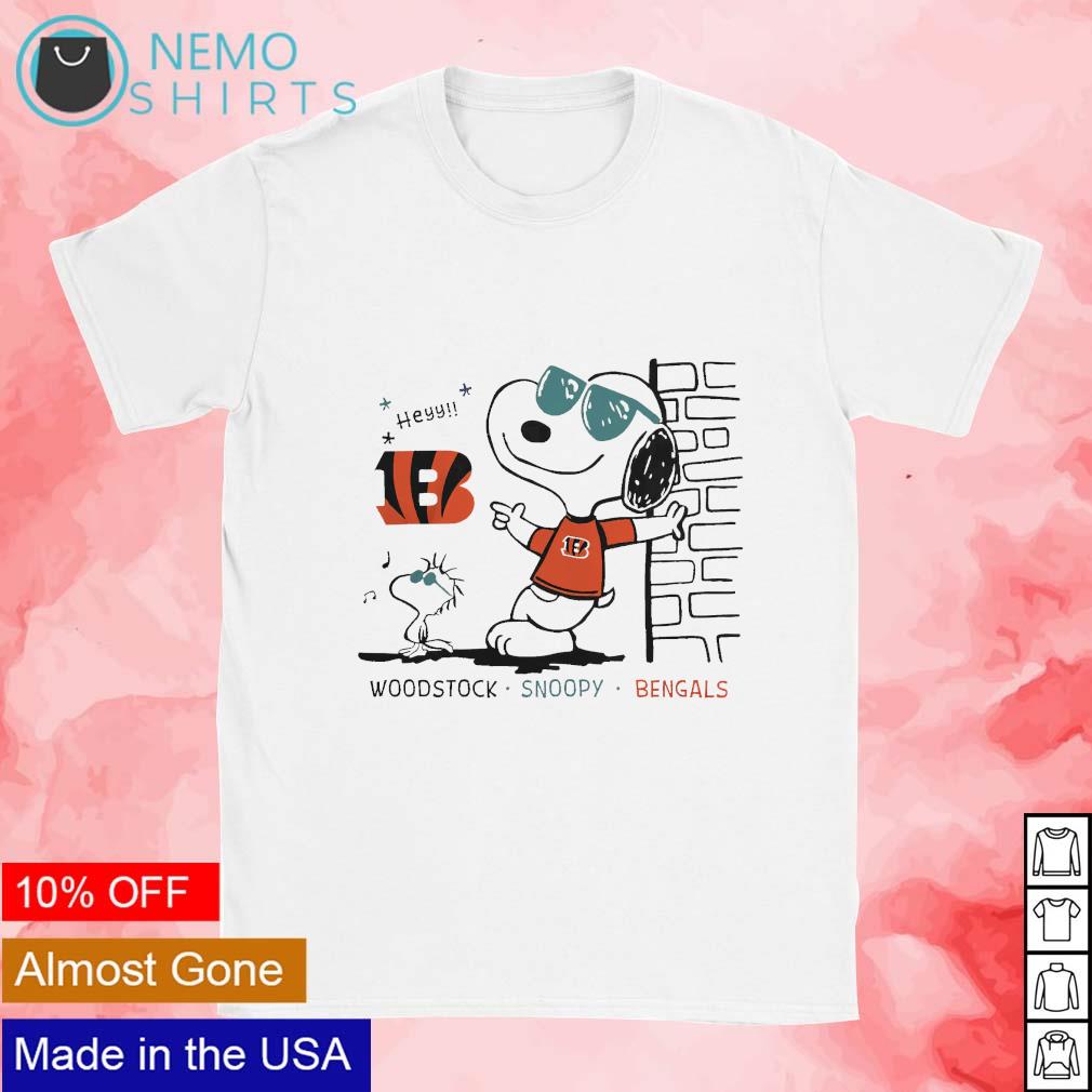 Joe Cool Snoopy Cincinnati Bengals T-Shirt - T-shirts Low Price