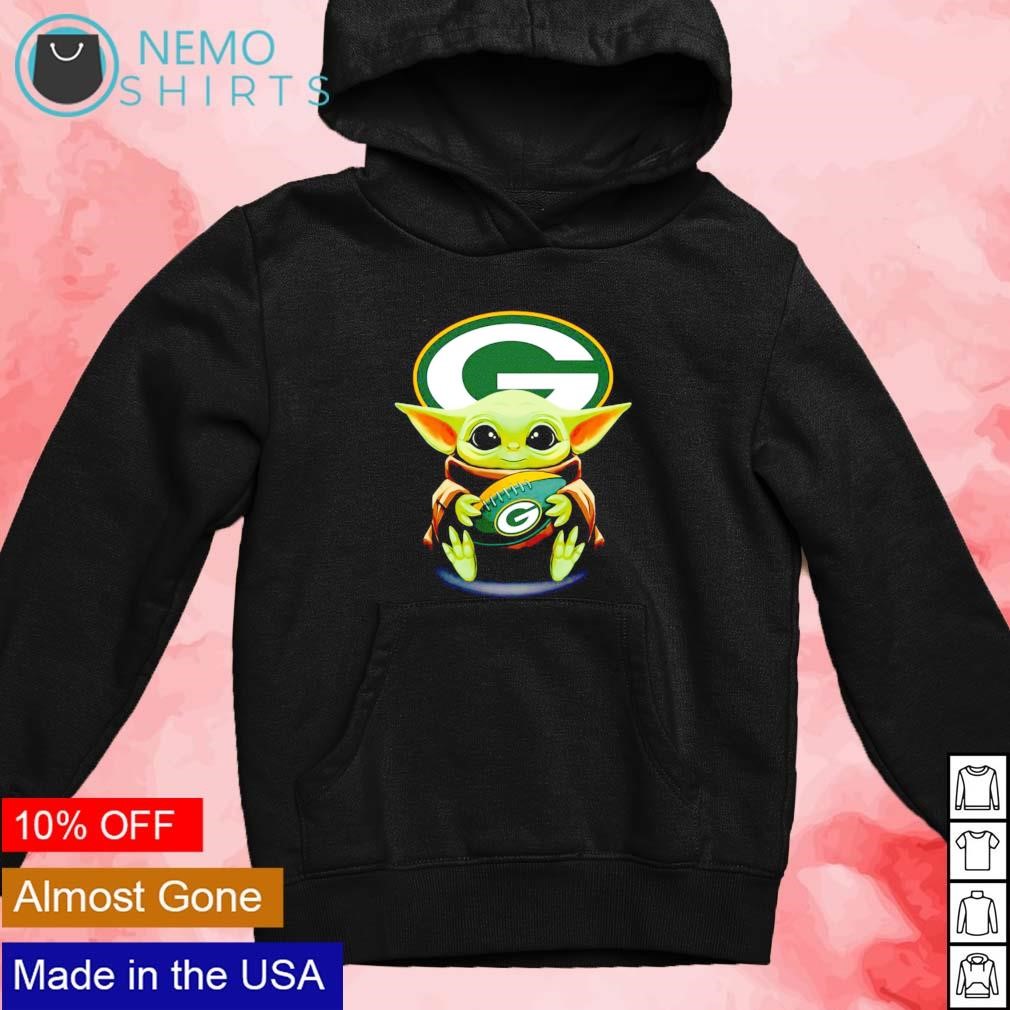 Baby yoda packers discount hoodie