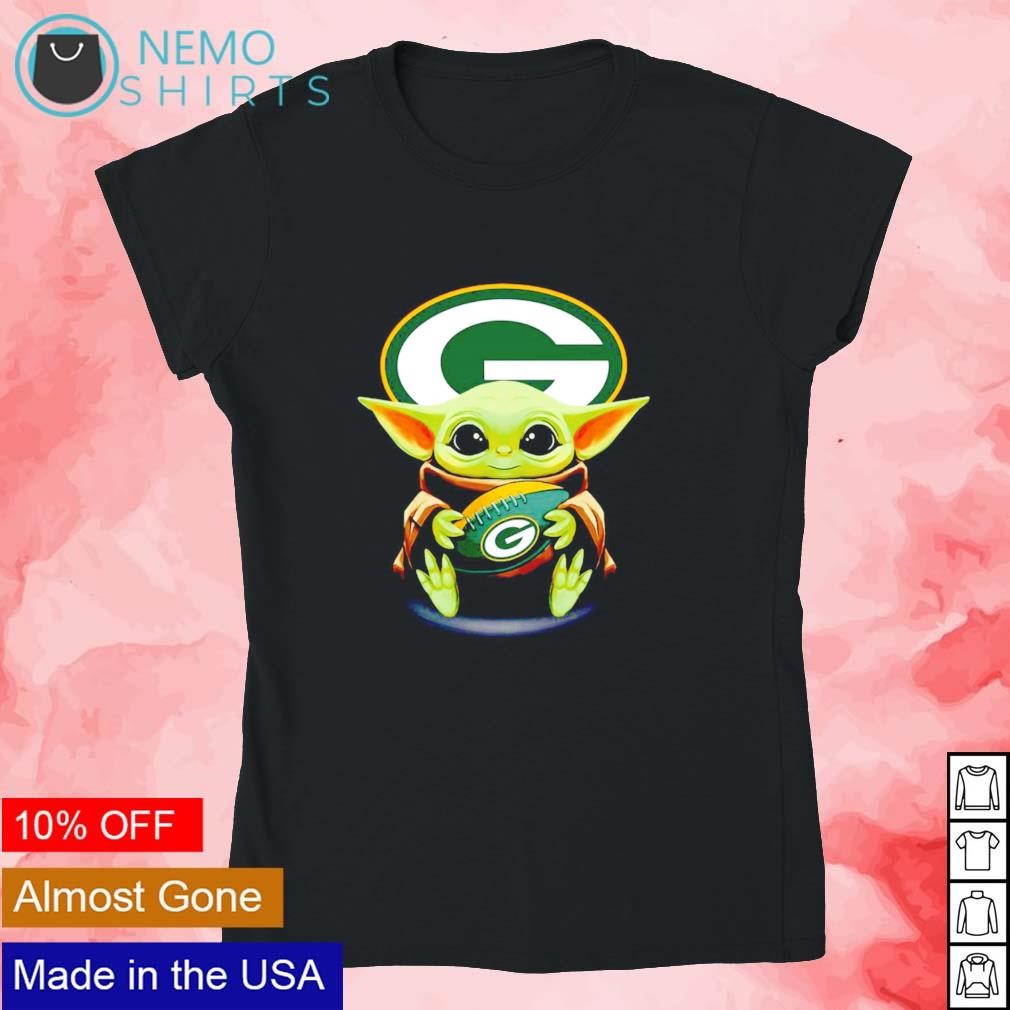 Baby yoda green store shirt