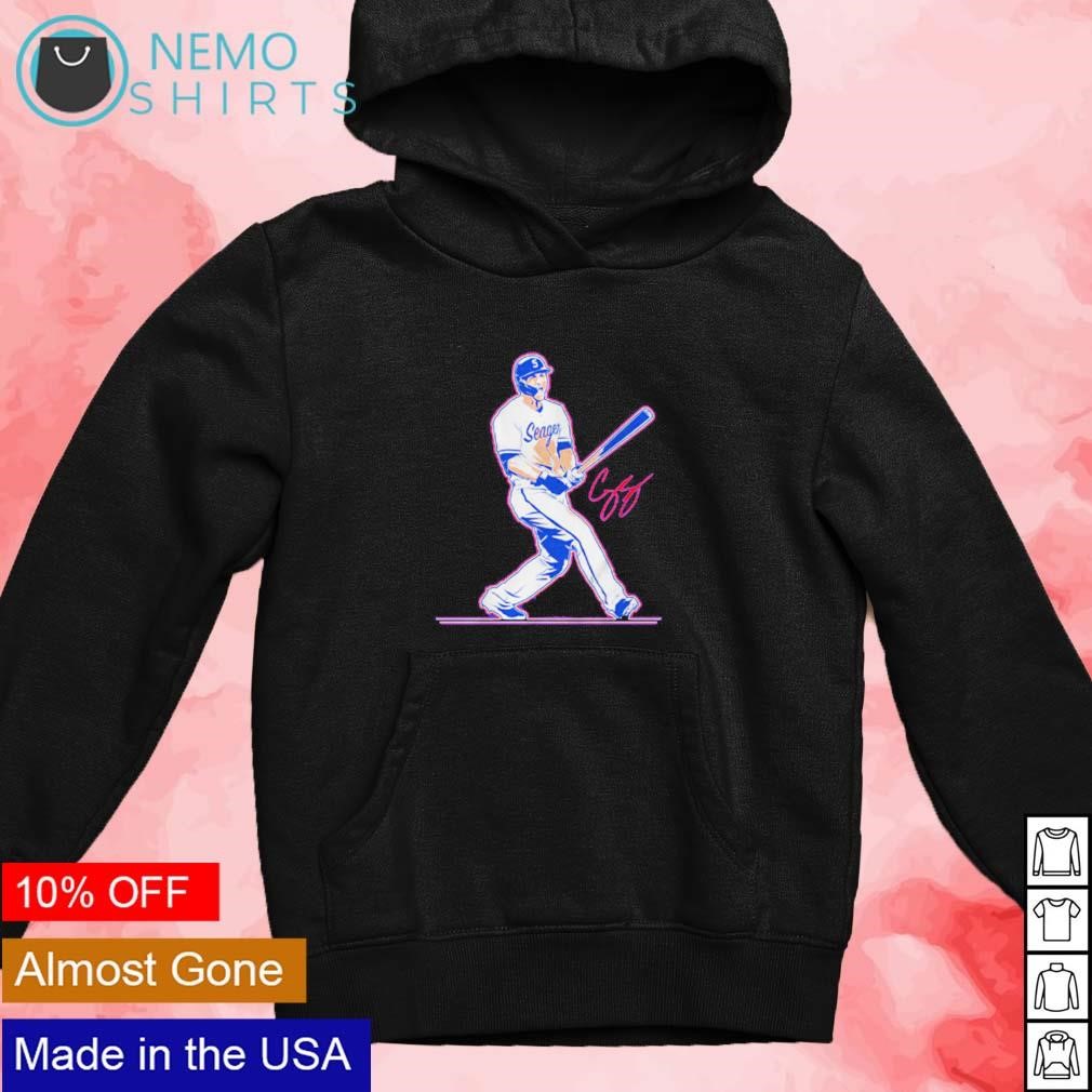 Corey Seager home run scream signature shirt hoodie sweater and