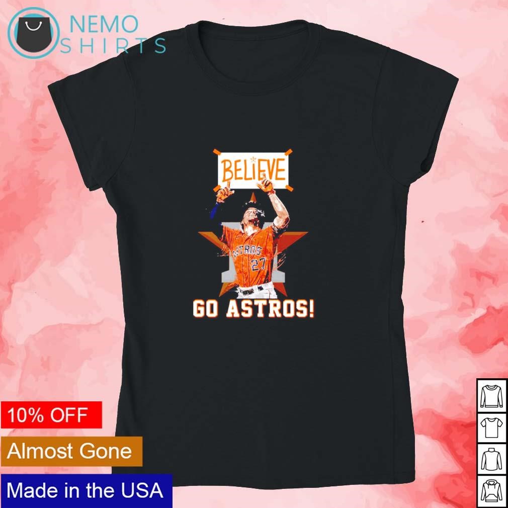 Official Houston Astros Believe Go Astros 2023 season shirt