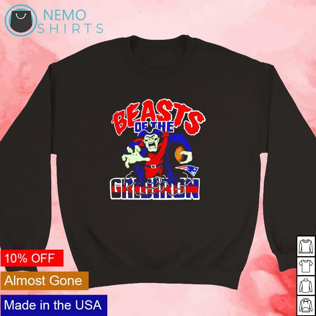 New England Patriots Beasts Of The Gridiron Shirt, hoodie, sweater, long  sleeve and tank top