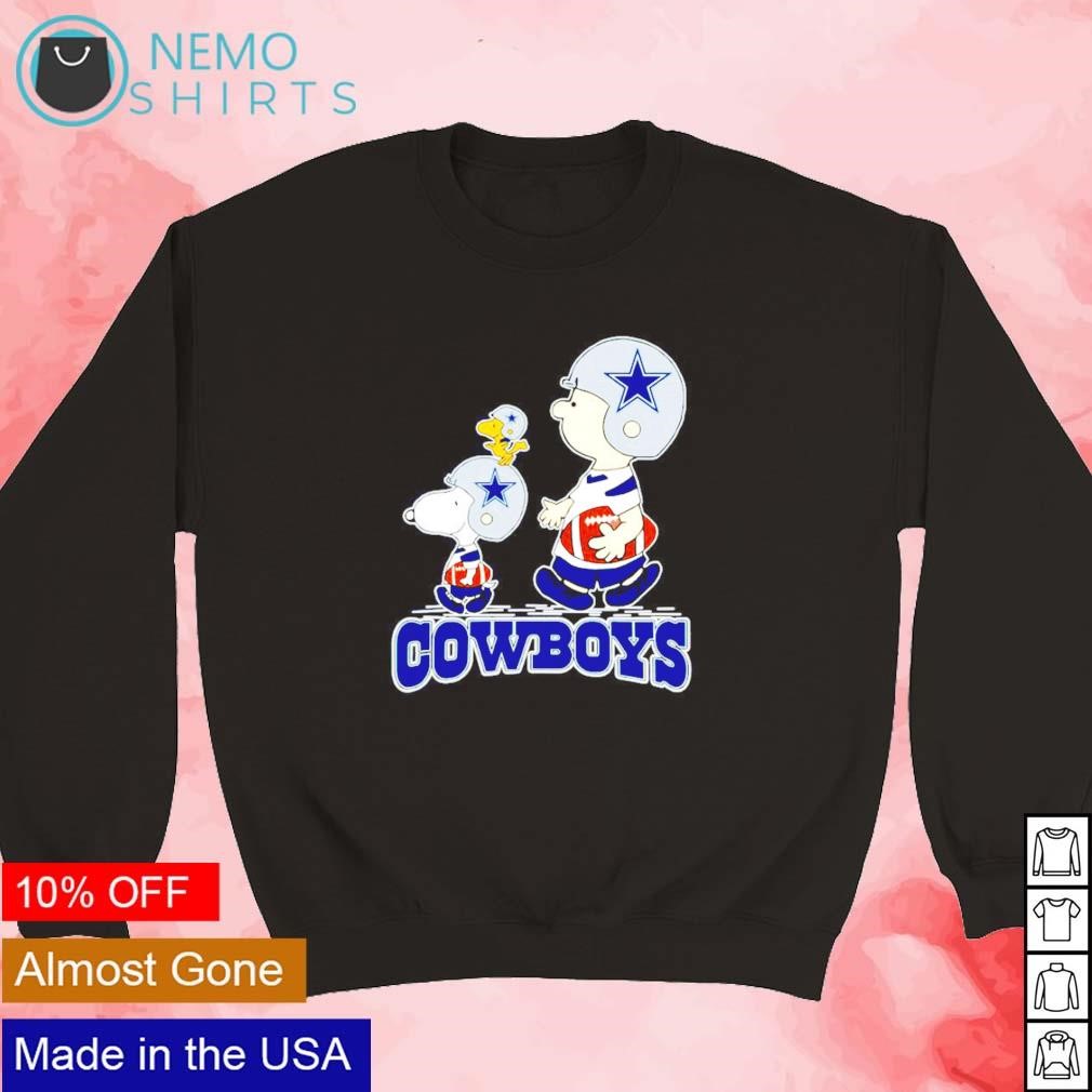 Dallas Cowboys snoopy and charlie brown Peanuts shirt, hoodie