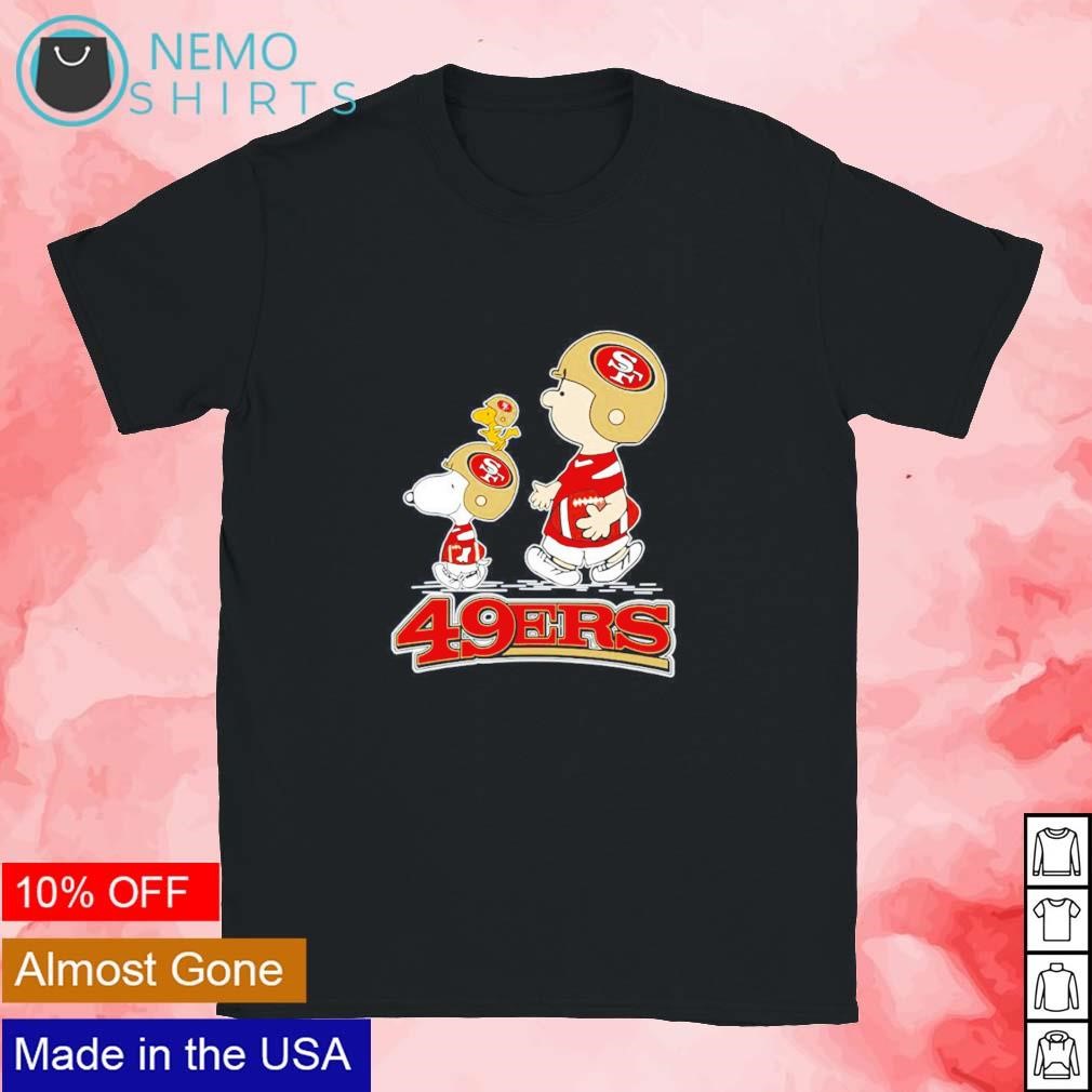 Snoopy The Peanuts San Francisco 49ers Shirt High-Quality