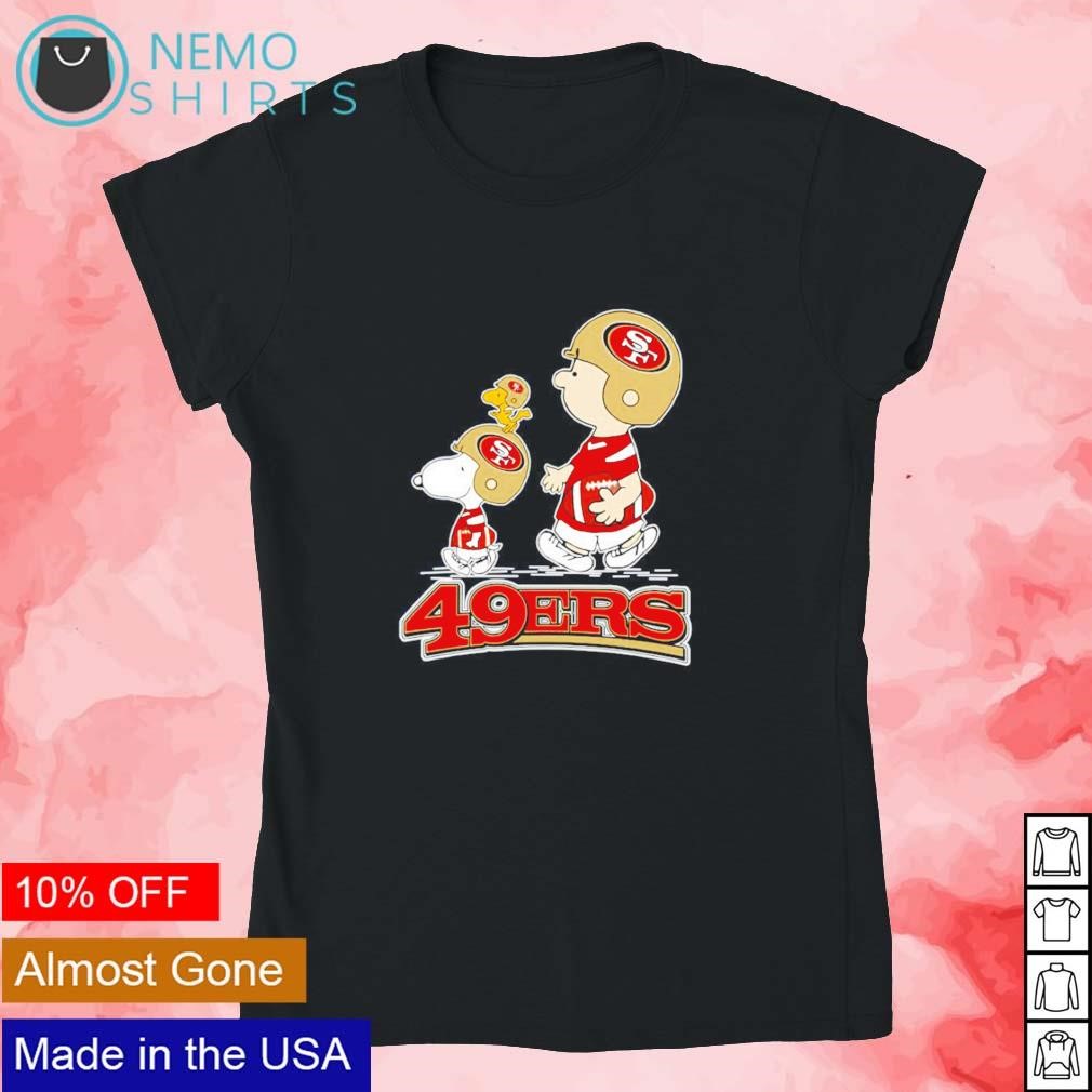 Snoopy The Peanuts San Francisco 49ers Shirt - High-Quality