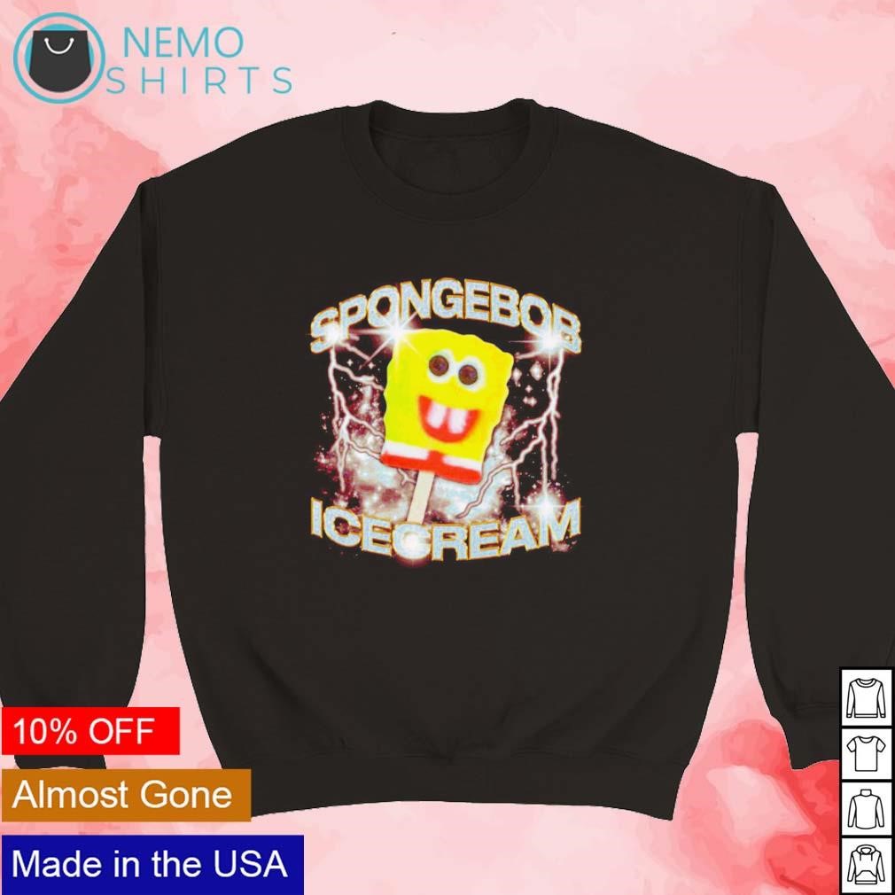 Spongebob ice cream shirt hoodie sweater and v neck t shirt