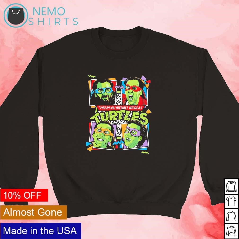 https://images.nemoshirt.com/2023/10/Thespian-Mutant-Nicolas-Turtles-shirt-new-mockup-black-sweater.jpg