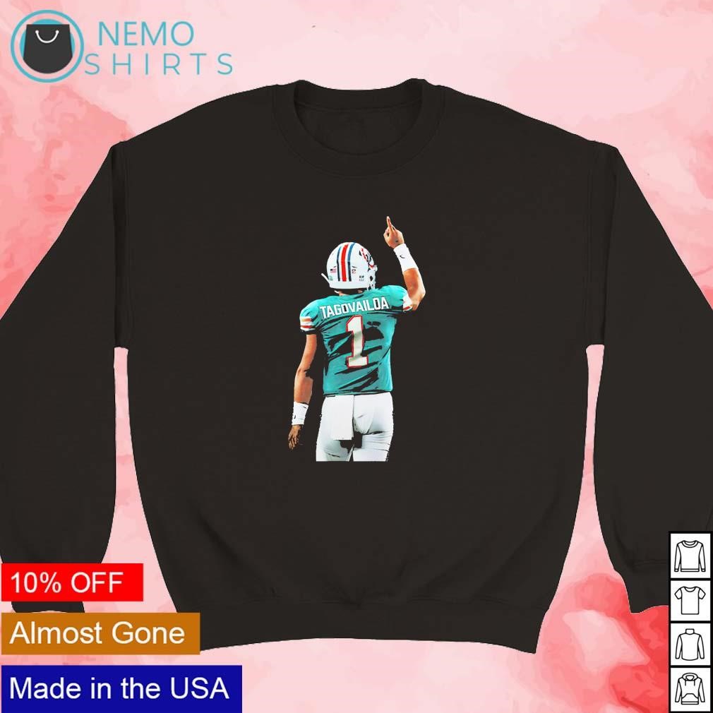 Tua Tagovailoa Jersey Miami Dolphins Black Lights Out Limited Jersey