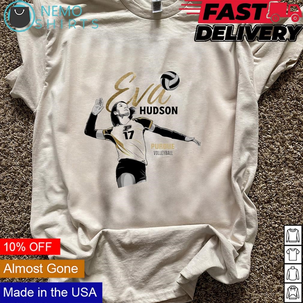 Eva Hudson Purdue volleyball shirt hoodie sweater and v neck t shirt