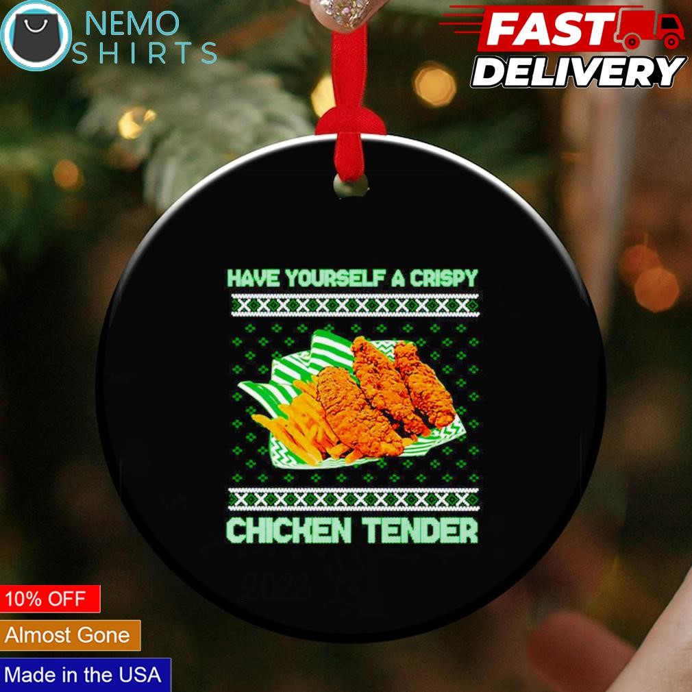 chicken tender christmas ornament