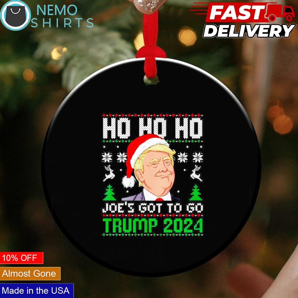 Trump Will Be Back Christmas 2024 Ornament - Jolly Family Gifts