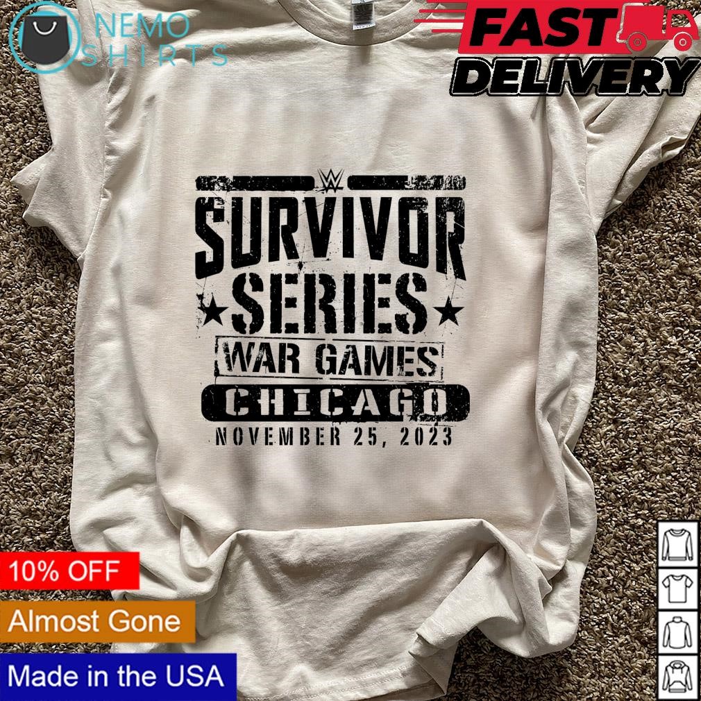 WWE Survivor Series 2023 War Games Chicago Illinois ornament, hoodie,  sweater and v-neck t-shirt