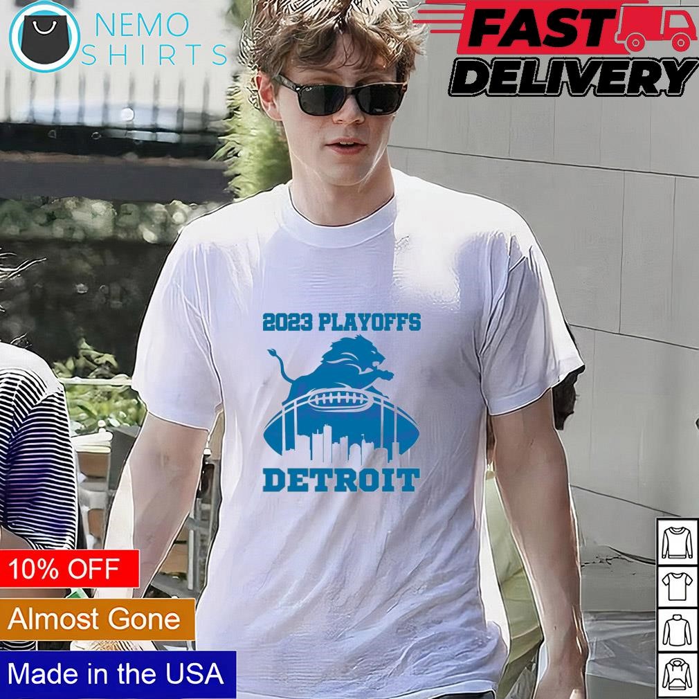 Detroit lions 2024 playoff shirt