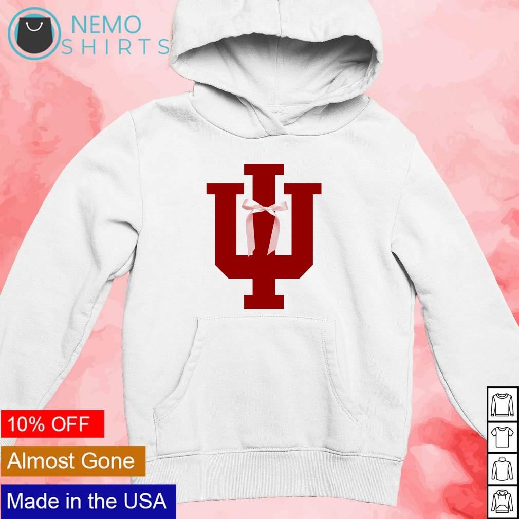 Indiana Hoosiers with coquette bow ribbon shirt, hoodie, sweater and v-neck  t-shirt