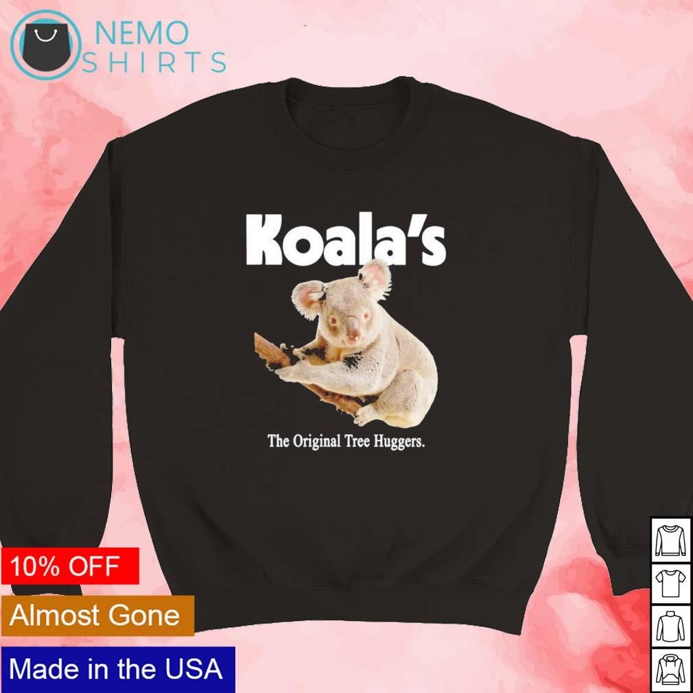 Koala's the original tree huggers shirt, hoodie, sweater and v