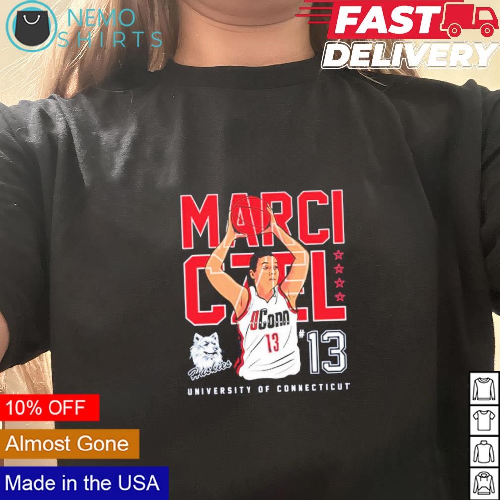 https://images.nemoshirt.com/2023/12/Legends-Marci-Czel-13-UConn-womens-basketball-individual-caricature-shirt-Black-tshirt.jpg