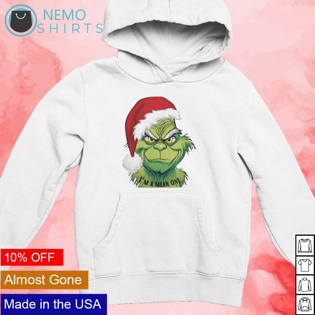 The Grinch you're a mean one Christmas 2023 tee, hoodie, sweater, long  sleeve and tank top