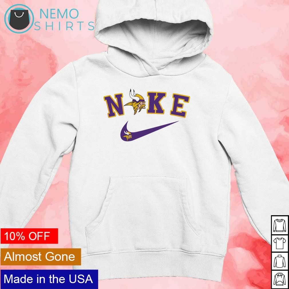 Nike Minnesota Vikings logo shirt new mockup white hoodie.jpg